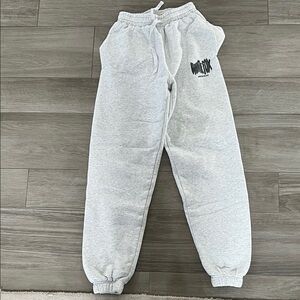 White Fox Boutique Gray Sweatpants XXS
